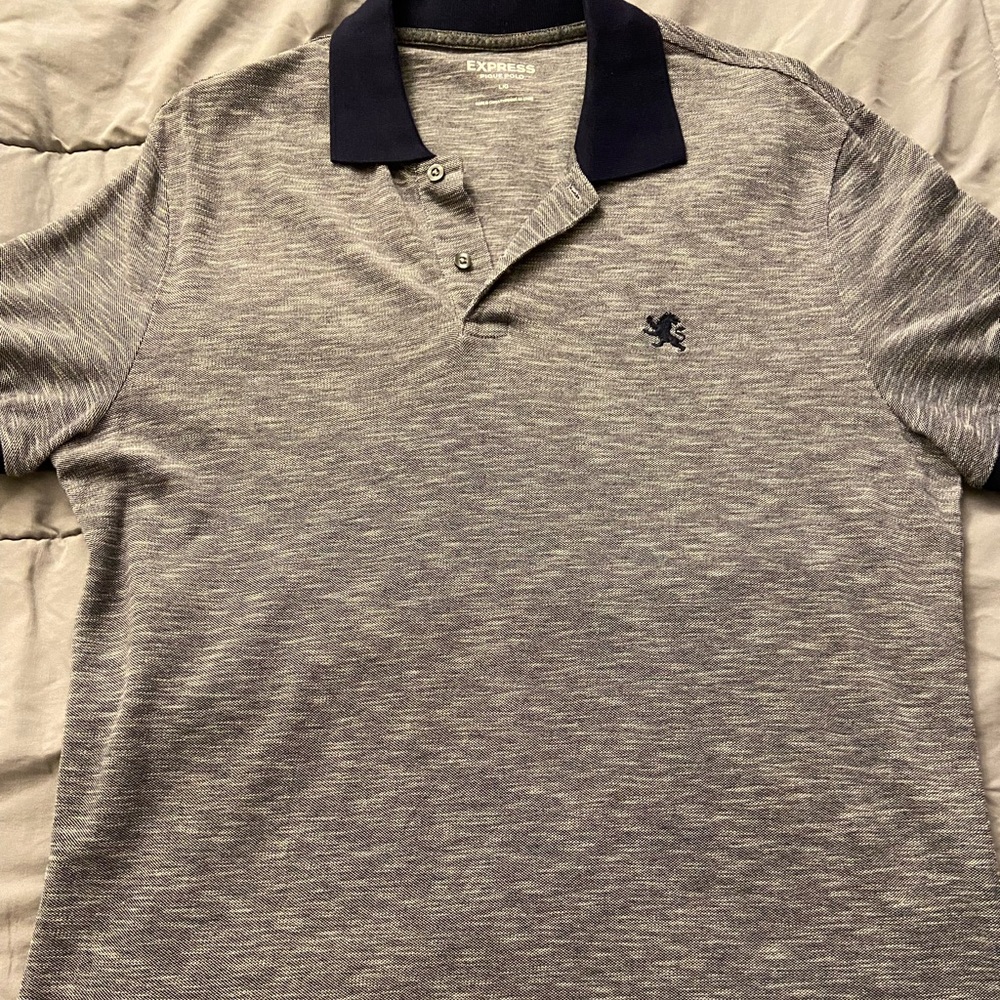 Express Brand Pique Short sleeve polo shirt
